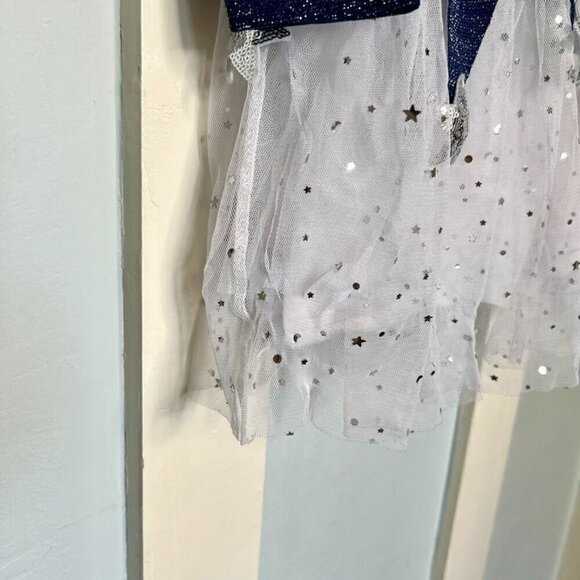 Vikita Glittery Star Sequined Appliquéd Dress - Picture 3 of 7